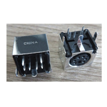 CONNECTOR RCPT FEMALE MINI DIN 6P SLDR RoHS  MD-60SG